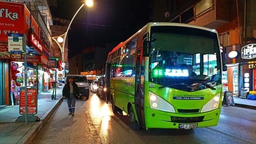 Kocaeli'de otobüs biletlerine zam geliyor. En yükseği 118.5 TL!