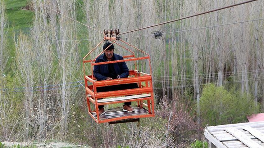 Karadeniz'de gördü, Van'da uyguladı! 40 dakikalık yolu 40 saniyeye düşürdü