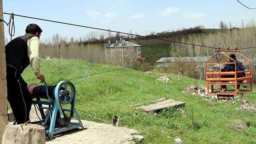 Karadeniz'de gördü, Van'da uyguladı! 40 dakikalık yolu 40 saniyeye düşürdü