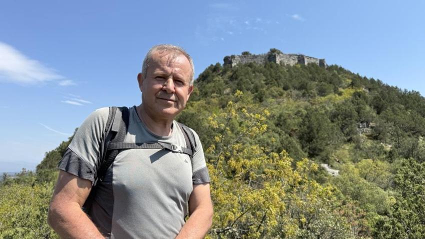 Osman Gazi'nin fethettiği kale definecilerin elinde can çekişiyor! Restore edilirse turist akınına uğrayacak!
