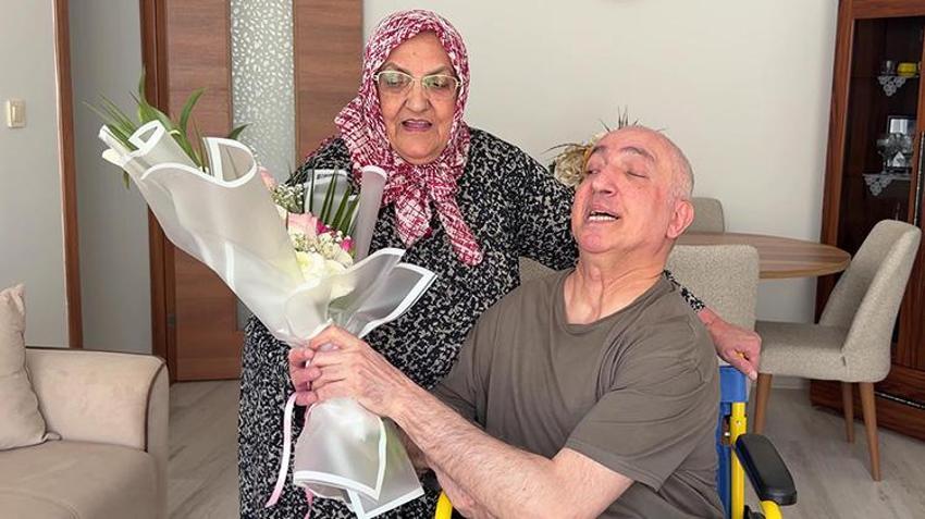 Erzurum'un vefalı annesi Anneler Günü hediyesini hayırseverden aldı: 'Çok şükür yıllar sonra güneşe kavuştuk'