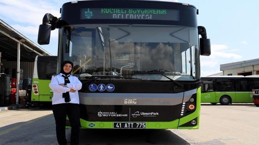 Görenler bir daha bakıyor! Kocaeli'nin kadın şoförleri şehir ulaşımında fark yaratıyor