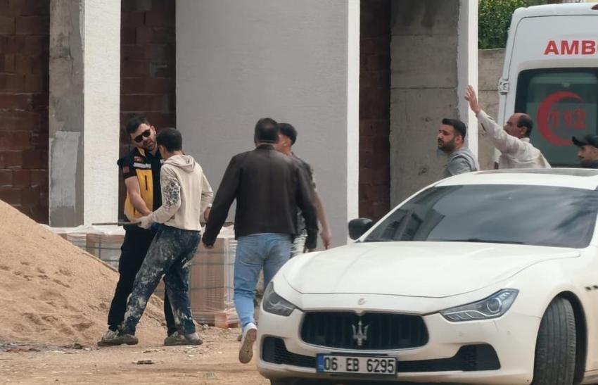 Bursa'da işçiler birbirine girdi: Şantiye savaş alanına döndü