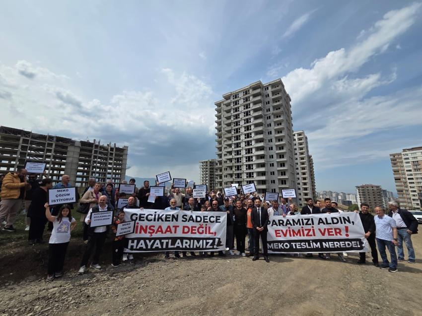 Samsun'da Karadeniz fıkrası gibi olay! 10 yıldır tamamlanamayan 543 dairelik sitede: Tapu var, bina yok