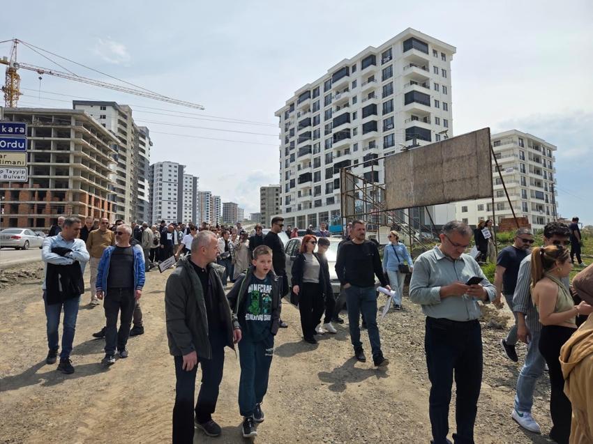 Samsun'da Karadeniz fıkrası gibi olay! 10 yıldır tamamlanamayan 543 dairelik sitede: Tapu var, bina yok