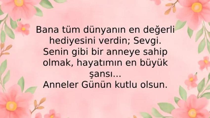 Anneler Günü kutlu olsun: 2026 Anneler Günü mesajları, anneye, ablaya ve kayınvalideye Anneler Günü mesajları