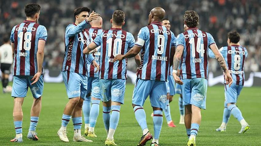 Trabzonspor Beşiktaş'ı yendi Türkiye Kupası maçı öncesi moral buldu