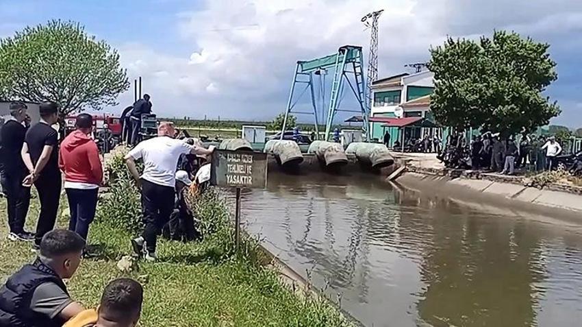 Edirne'de acı ölüm! Balık tutmak isterken sulama kanalına düştü