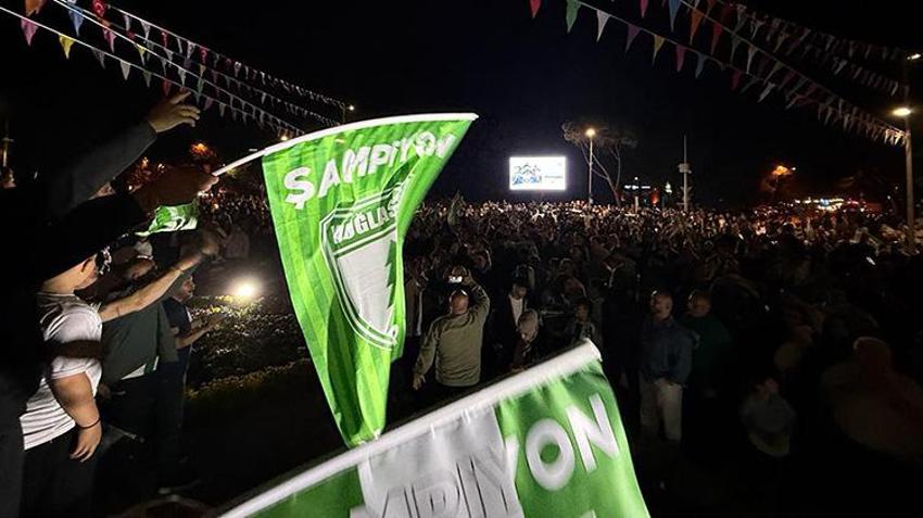 Muğlaspor tarih yazdı! 3 yılda 3 şampiyonluk yaşayarak ilk kez 1'inci Lig'e çıktı