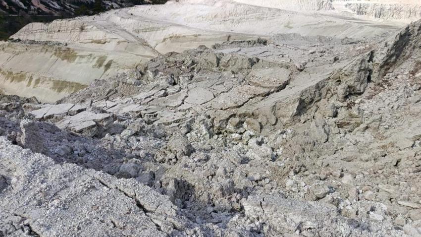 Eskişehir'de herkesi korkutan çatlak! Odunpazarı'nda maden tesisinde ortaya çıktı
