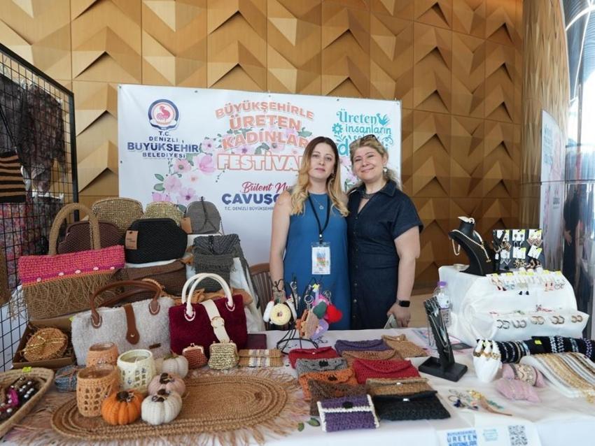 Denizli'de 258 girişimci kadın üreten kadınlar festivali'nde buluştu!