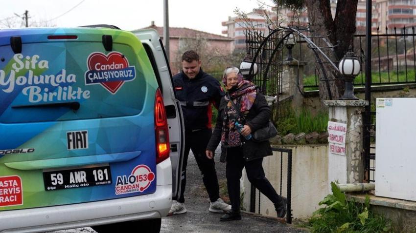 Ücretsiz hasta ulaşım hizmetinde şifa yolunda bin 110 hastaya destek