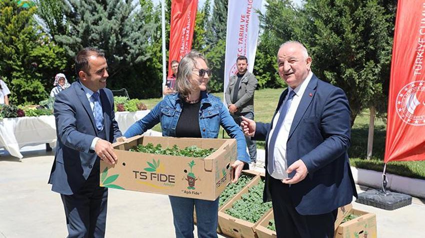 Edirne'de 63 çiftçiye 60 bin aşılı fide dağıtıldı: Bin tonun üzerinde rekolte bekleniyor!