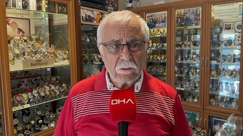 İznikli Ramis usta 50 yıldır saatlere hayat veriyor: 25 metrekarelik iş yerinde 250 eski saati sergiliyor