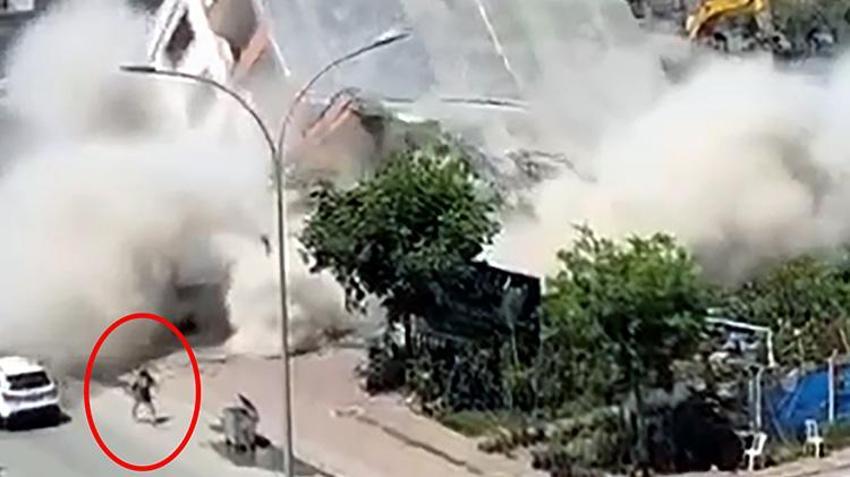 Adana'da kontrolsüz yıkım sırasında ölümden döndü: '6 Şubat depreminde bile bu kadar korkmamıştım'
