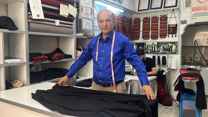 Alanyalı terzi 36 yıldır aralıksız dikiyor: Yabancı turistlerin yeni gözdesi 'Alanya şalvarı' oldu!