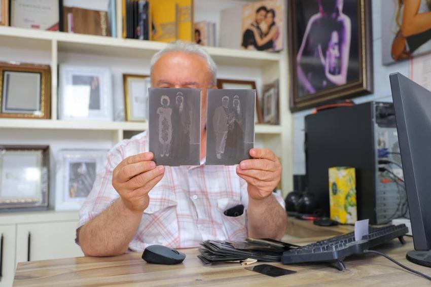 Kahramanmaraş'ın gizli hazinesi! 400 bin filmlik arşivde 1960'ların düğünleri saklanıyor