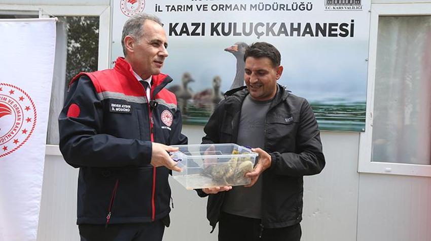 Kars kazı geleceğe taşınıyor! 1500 yumurtayla başlayan dev projede ilk teslimat yapıldı: Sırada modern entegre tesis var