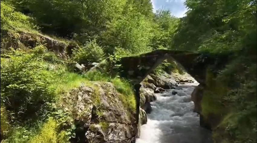 Ordu'nun cennet köşesi Çamaş Kanyonu ziyaretçilerin ilgi odağı oluyor