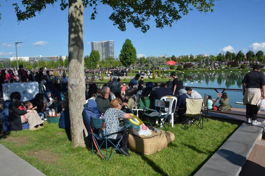 Çorum'da Aile Festivali'nde yüzlerce vatandaş bir araya geldi