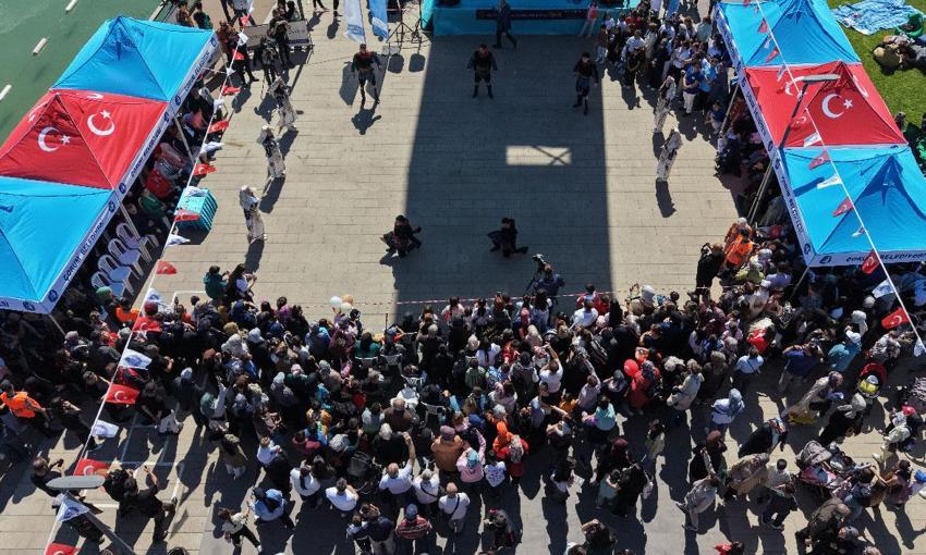 Çorum'da Aile Festivali'nde yüzlerce vatandaş bir araya geldi