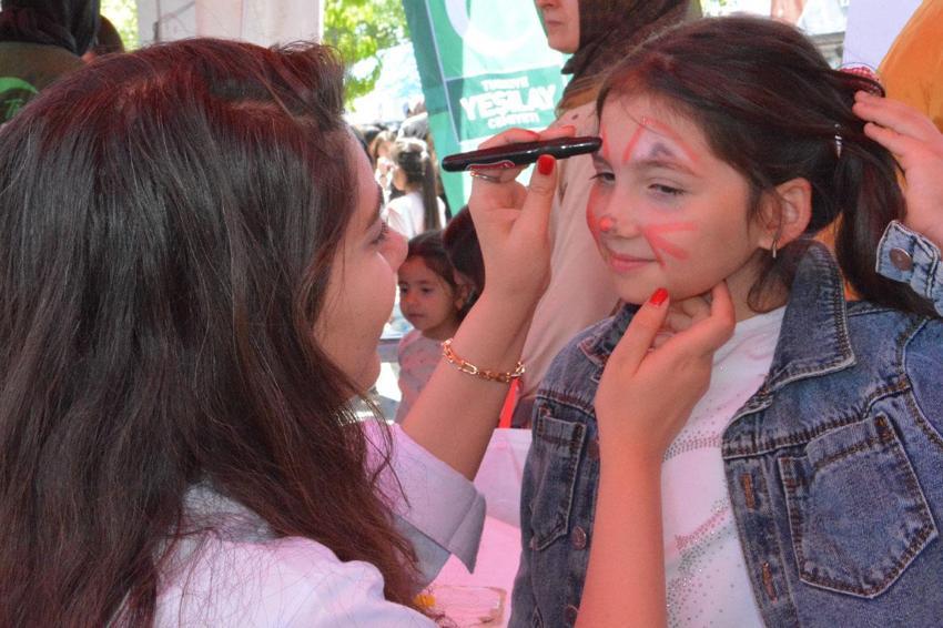 Çorum'da Aile Festivali'nde yüzlerce vatandaş bir araya geldi