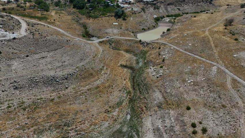 Kayseri Yamula Barajı’nda su seviyesi 4 katına çıktı! Eski yerleşim yerleri yeniden sular altında kaldı