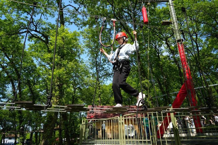 Karadeniz'in en büyük macera parkı Samsun'da açıldı