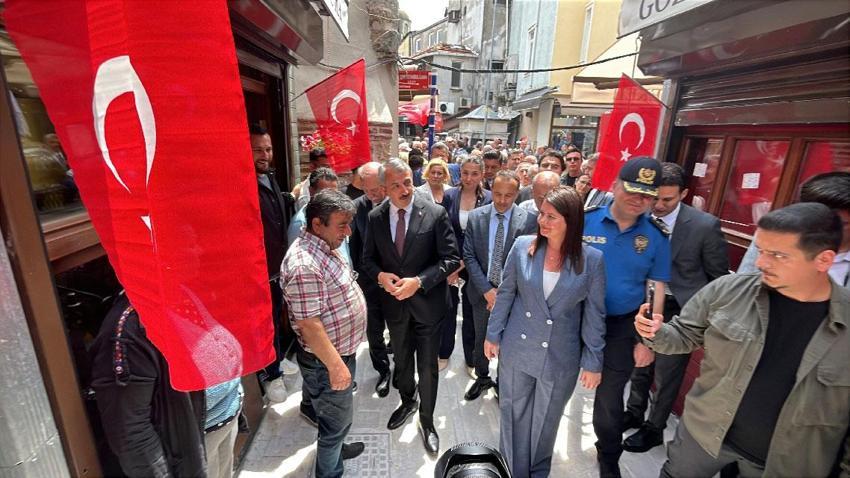 Restorasyonu tamamlanan 'en dar' çarşı açıldı: Edirne dünya için bir cazibe merkezi haline gelecek