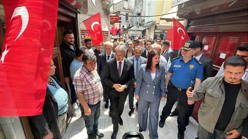 Restorasyonu tamamlanan 'en dar' çarşı açıldı: Edirne dünya için bir cazibe merkezi haline gelecek