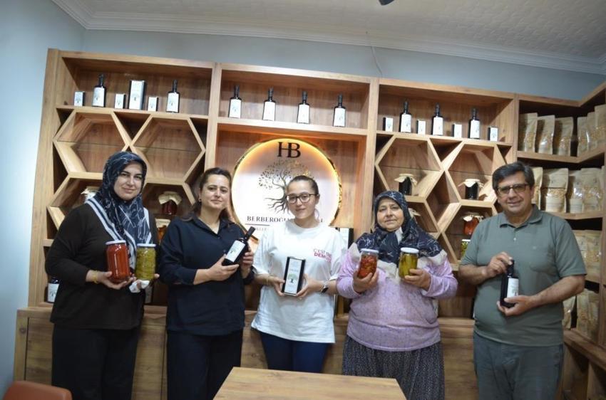 Millet şehirde girişimci oluyor o köyde girişimci oldu! İki çocuk annesi kadın bölgeye örnek oldu