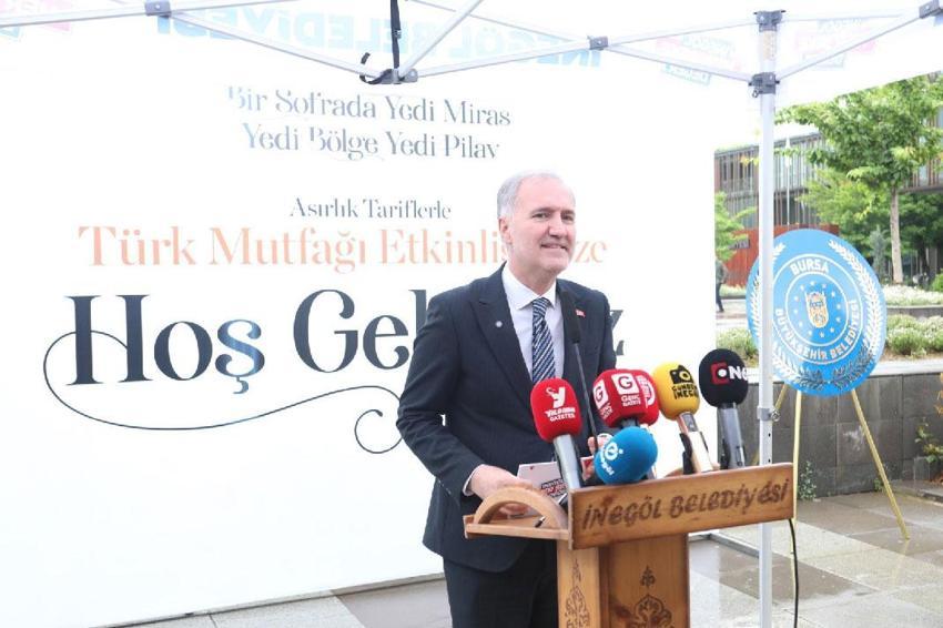 Bursa’da'nın asırlık lezzetleri görücüye çıktı! Türk Mutfağı Haftası kutlamaları İnegöl’den başladı