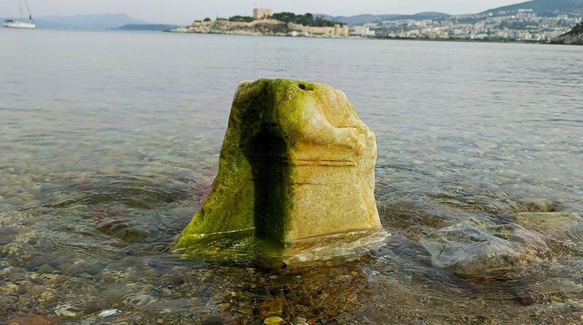 Kuşadası'nın cennet köşesi için kritik uyarı! Yılancıburnu'nda denize girecekler dikkat etmeli