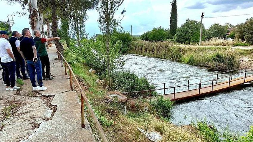 Manisa’da tarihi anlar! Kapaklar açıldı, kuruyan göl için seferberlik başladı