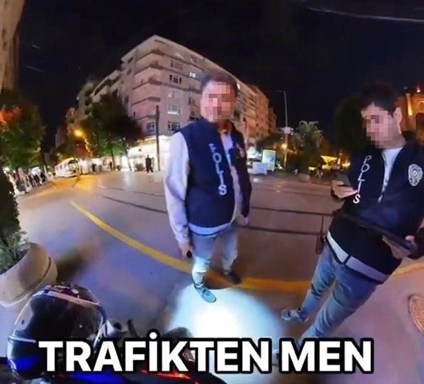 Eskişehir'de ceza yediği polisi unutmadı: Antalya'da tatlı tesadüf!