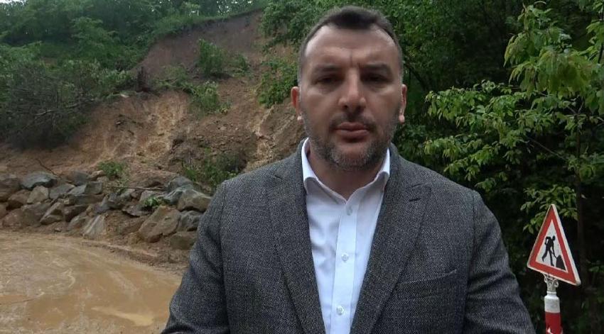 Bulancak'ta heyelan tehlikesi! Risk altındaki evler boşaltıldı yollar kapatıldı