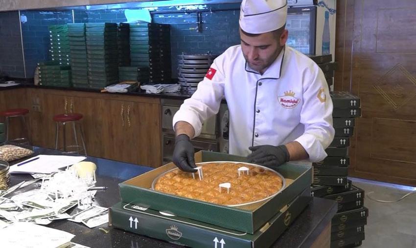 Baklavaya talep Kurban Bayramı öncesi arttı, üretim 3-4 katına çıktı