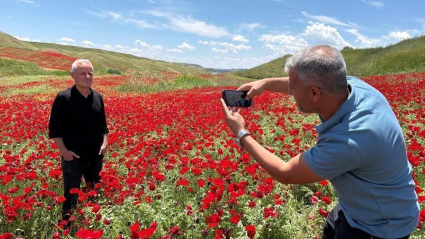 Adıyaman'da kartpostallık görüntüler: Görenler telefonuna sarılıp fotoğraf çekiyor