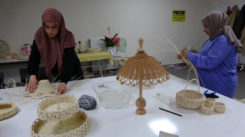 5 bin yıllık sanat: Bitlis'te bambu ağacından yapılıyor!