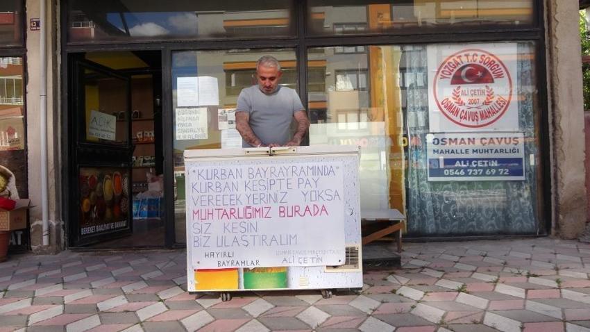 Yozgatlı muhtardan bayram hareketi: Köprü projesi alkış aldı