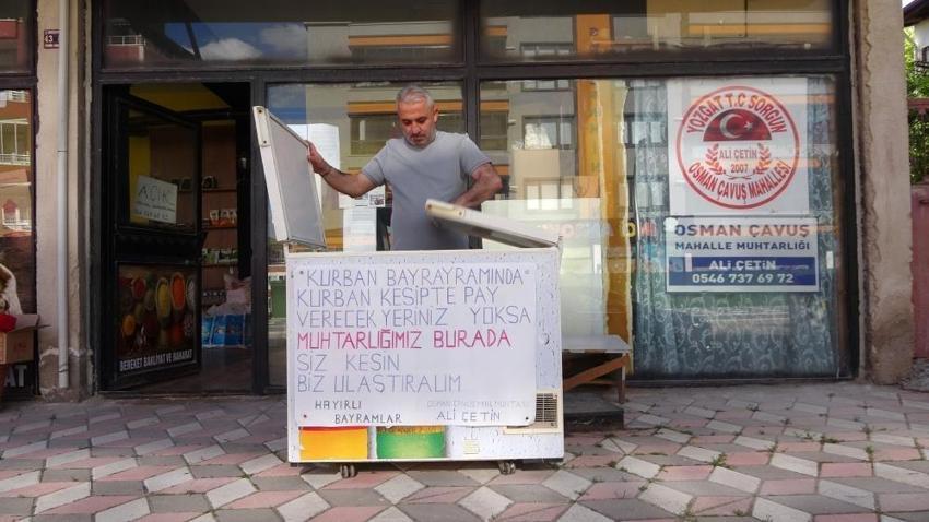 Yozgatlı muhtardan bayram hareketi: Köprü projesi alkış aldı