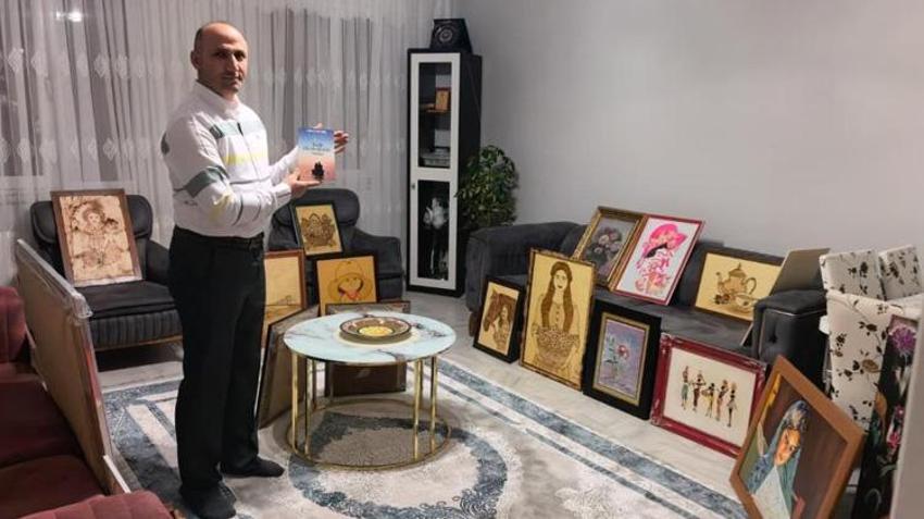 Evinin 3'üncü katını atölyeye çevirdi! Bursalı güvenlik görevlisinin büyük başarısı