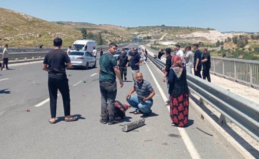 Şanlıurfa'da kurbanı kesip yola çıktılar: Kaza onları otoyolda yakaladı