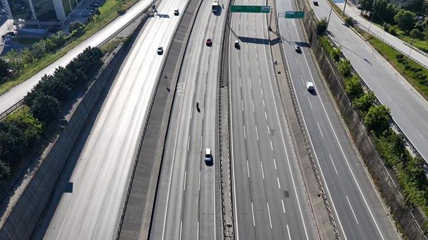İstanbul'da bayramın 2. günü trafik yoğunluğu yüzde 1’e düştü!