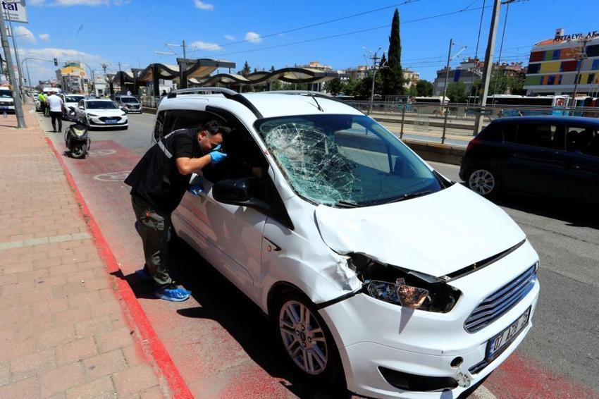 Antalya'da 13 yaşındaki çocuğun acı ölümü! Kaza anı kamerada
