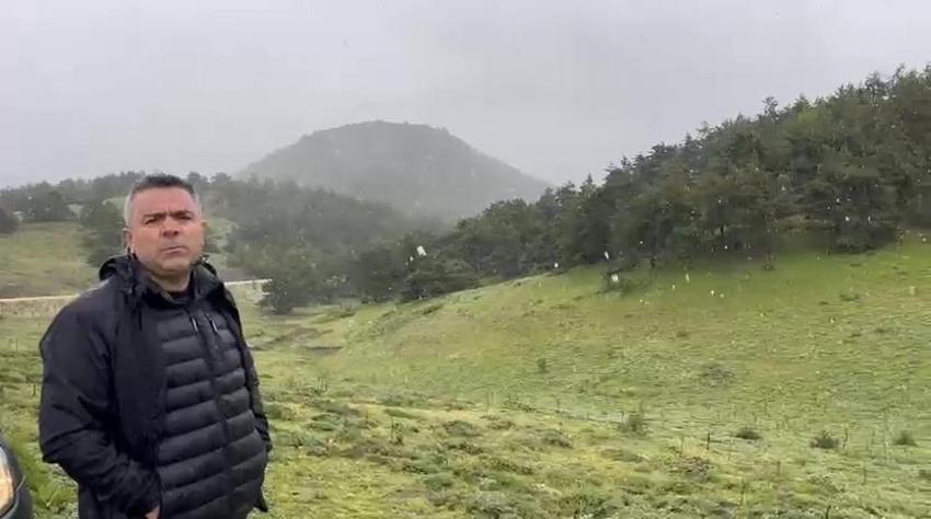 Haziran ayına günler kala kar sürprizi! Her yer bembeyaz oldu