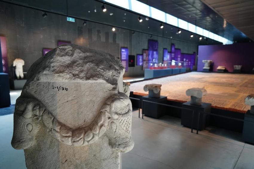 Samsun'da Aşil ve Thetis’in yer aldığı Amisos Mozaiğine büyük ilgi