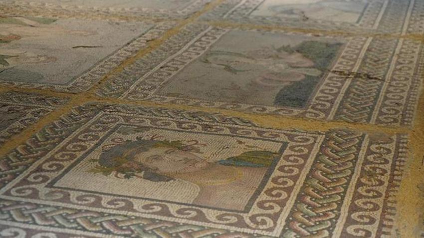 Samsun'da Aşil ve Thetis’in yer aldığı Amisos Mozaiğine büyük ilgi