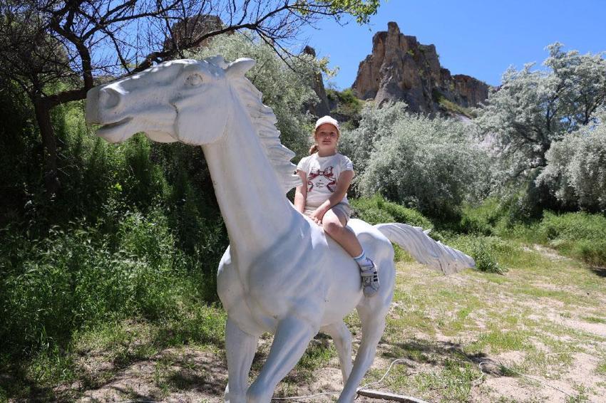 Türkiye’nin önemli turizm merkezlerinden Kapadokya'ya yerli turistler akın etti