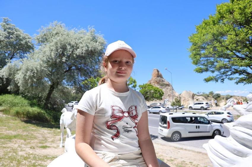 Türkiye’nin önemli turizm merkezlerinden Kapadokya'ya yerli turistler akın etti